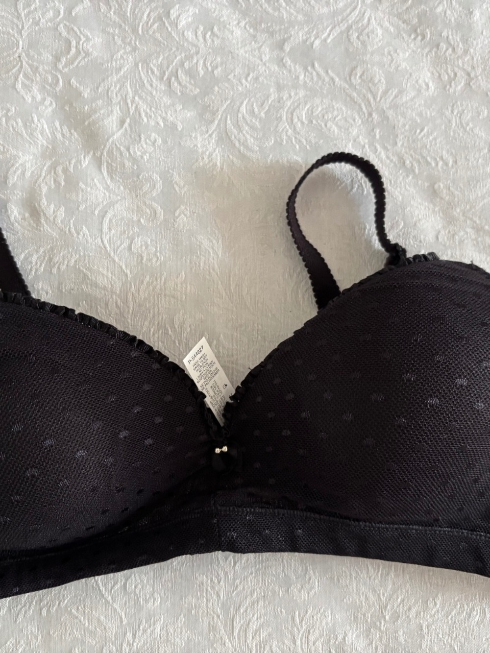 Playtex Black 36B Padded Bra